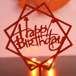 STL file Harry Potter, cake, Topper, happy Birthay, Happy Birthday