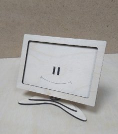 Laserowo wycinana ramka na zdjęcia ze stojakiem