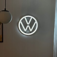 Laser Cut Volkswagen Neon Sign