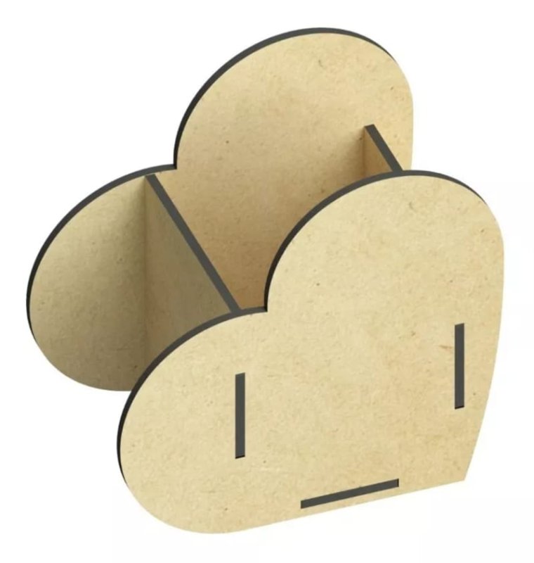 Laser Cut Heart Shape Candy Box
