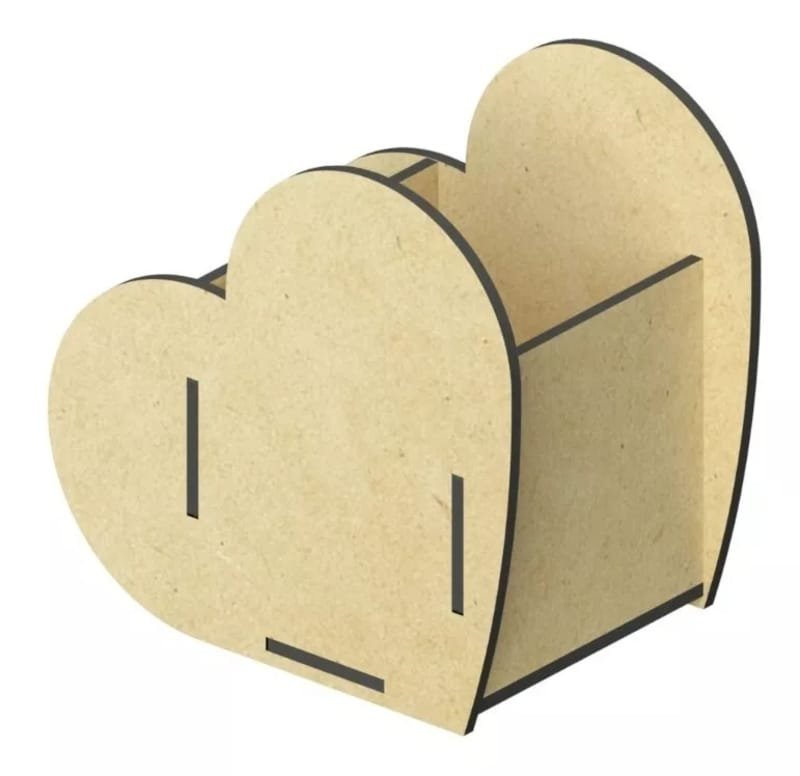 Laser Cut Heart Shape Candy Box
