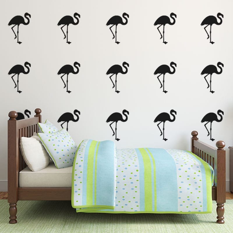 Laser Cut Flamingo Wall Decor Nursery Kids Bedroom Wall Art