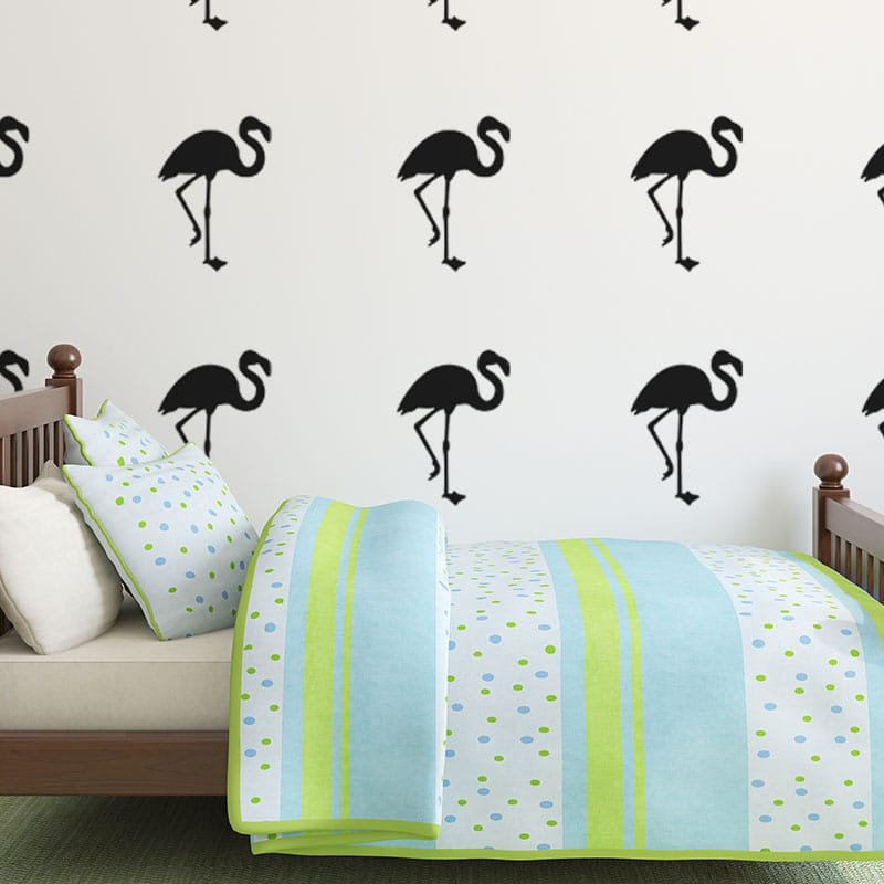 Laser Cut Flamingo Wall Decor Nursery Kids Bedroom Wall Art