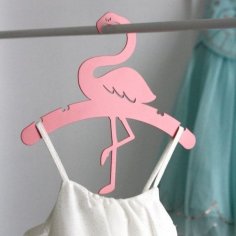 Laser Cut Flamingo Dress Hanger Girls Room Decor