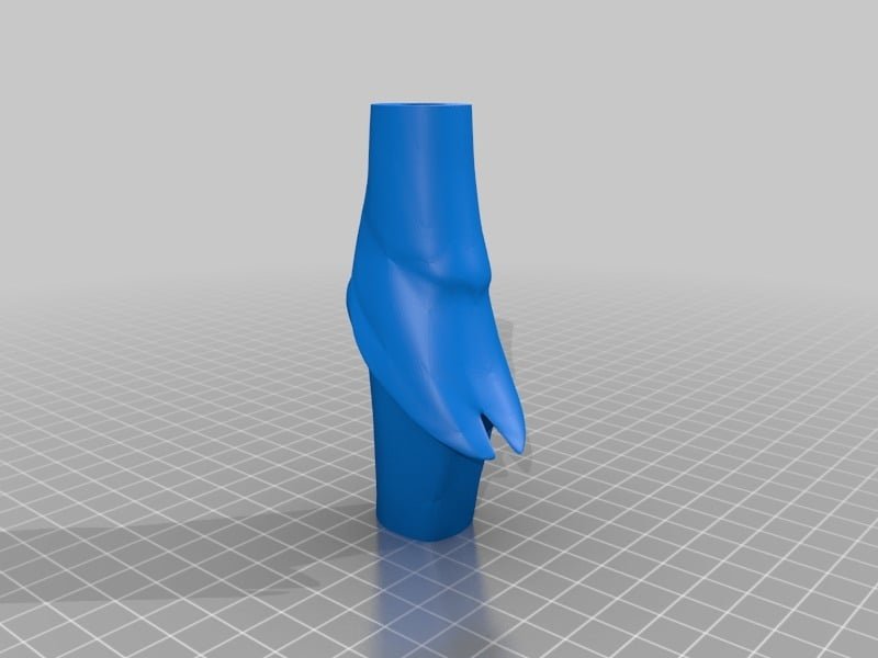 Skull Sickle 3D Printer Model Download Free STL File - 3axis.co