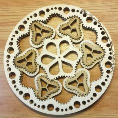 Laser Cut 2-4 Triangle Planetary Gears Punk