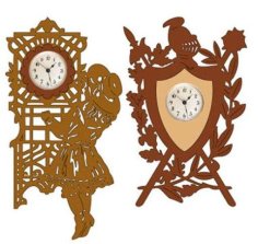 Laser Cut Classic Wall Clock