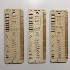 Laser Cut Material Template