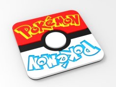 Posavasos Pokemon Modular 3D Printer Model