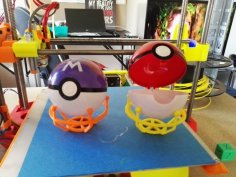 Support For Pokeball Ø70 3D Printer Model