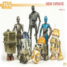 Star Wars Legion Scale Droid Pack. 3D Printer Model