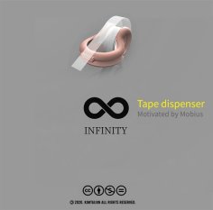 Infinity_tape Dispenser 3D Printer Model