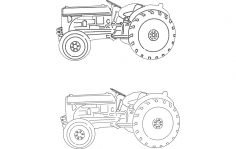 Archivo dxf del tractor