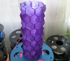 Honeycomb Vase Parametric 3D Printer Model