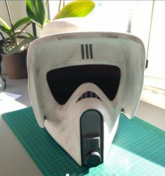 Star Wars Scout Trooper Helmet 3D Printer Model