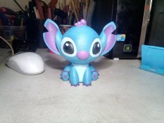 Stitch (One Piece Print) 3D Printer Model