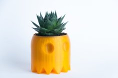 Ghost Pacman Planter 3D Printer Model