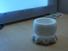 Kawaii Octopus – Holder/Container 3D Printer Model