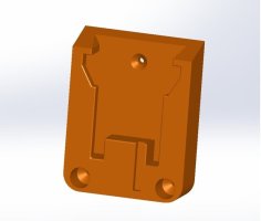 Milwaukee Battery Mount 3D Printer Model