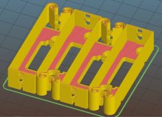 Battery Holder 1-12 AA 3D Printer Model