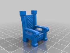 Throne 3D Printer Model