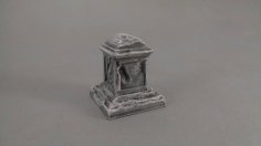 Grave Stone Worn 3D Printer Model