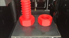 Screw And Nut 3D Printer Model