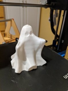 Cute Hug Me Ghost – Vase Mode Remix 3D Printer Model