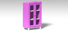 Barbie Cabinet 3D Printer Model