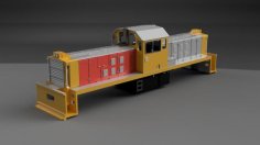 Kiwirail DSG Class Locomotive 3D Printer Model