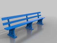 Great Western Railway Bench 3D Printer Model