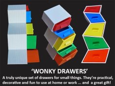 Wonky Drawers 3D Printer Model