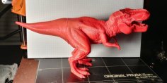 T. Rex Easy Print And Glue 3D Printer Model