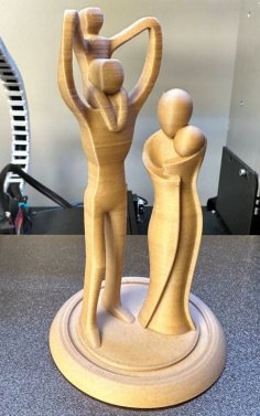 Family Statue 3D Printer Model