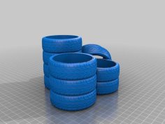 Tire Stack Penholder 3D Printer Model