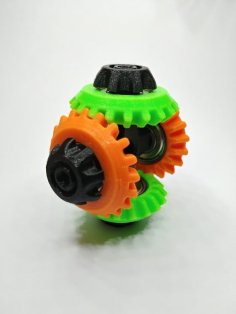 Bevel Gear Fidget 3D Printer Model