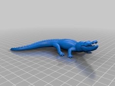 Alligator 3D Printer Model