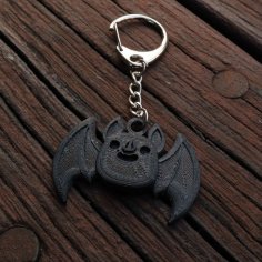 Halloween Bat Keychain 3D Printer Model