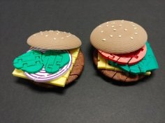 Flexi Burger 3D Printer Model