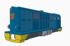 Alsthom 1000 Locomotive 3D Printer Model