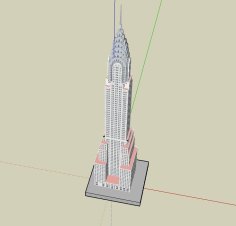 Chrysler Building 3D Printer Model