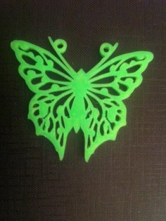 Butterfly Keyring 3D Printer Model