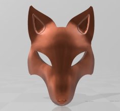 Fox Mask 3D Printer Model