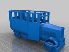 Railbus (O Scale Narrow Gauge Model) Irlande Inspired CDRJC 3D Printer Model