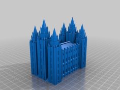 Salt Lake City Temple (LDS,Mormon) 3D Printer Model