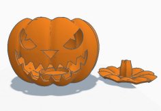 Halloween Pumpkin 3D Printer Model