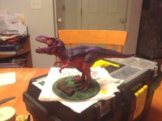 Tyrannosaurus Rex – Split & Based For D&D Mini 3D Printer Model