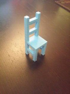 Miniature Chair 3D Printer Model