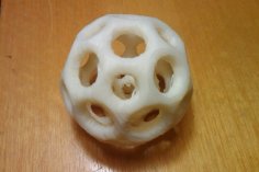 Mesh Ball In A Mesh Ball 3D Printer Model