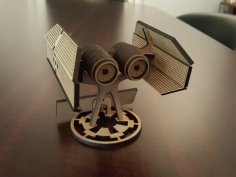 Laser Cut Star Wars Tie Bomber DXF File